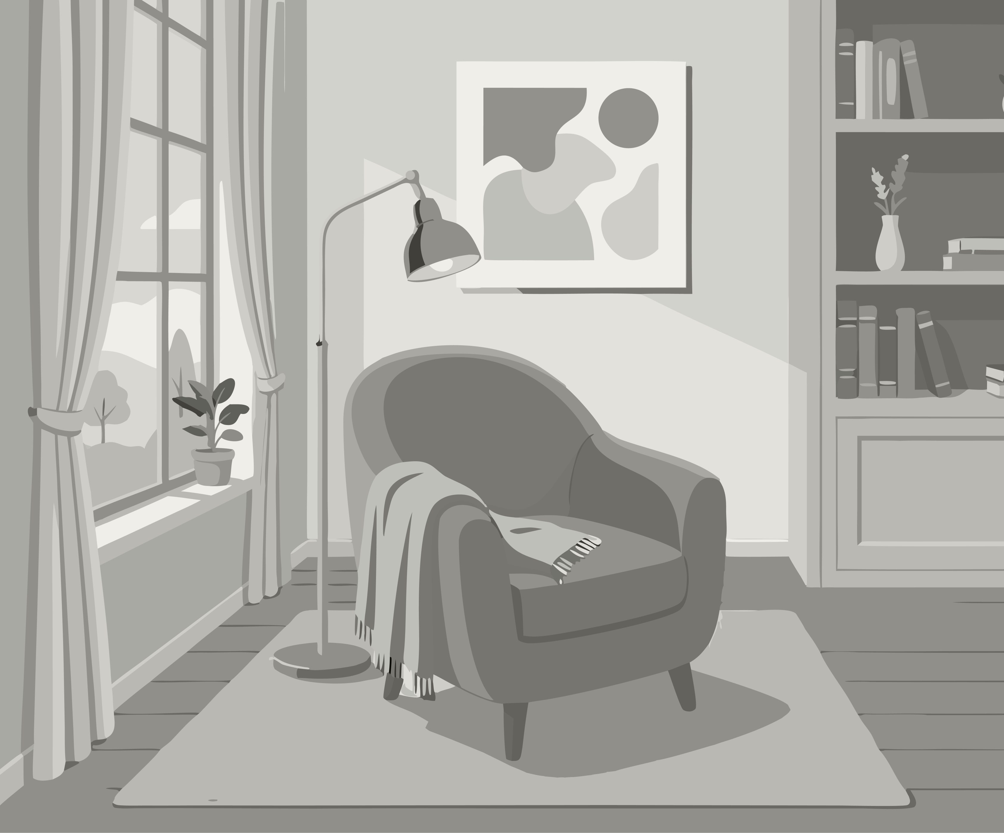 King Room with Village View - Mobility Accessible with Tub