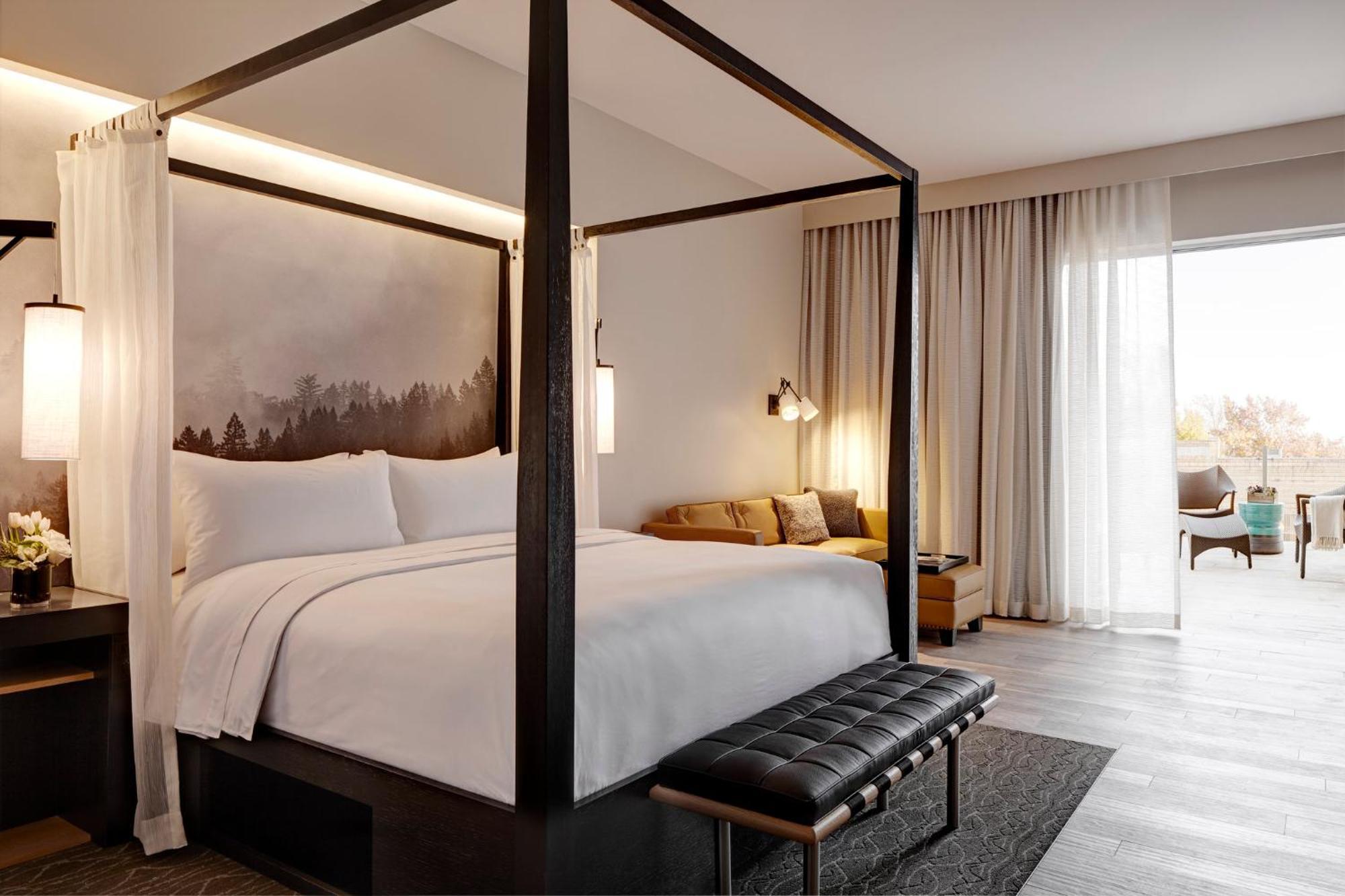 Archer Suite met Kingsize Bed, Balkon en Open Haard